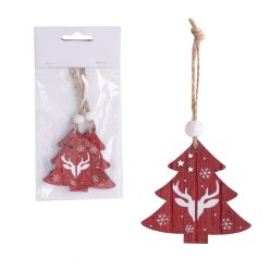 BAUM LD*2WEIHNACHTSMANN NAT/REN   17*6