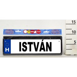 KRESZTÁBLA "ISTVÁN"