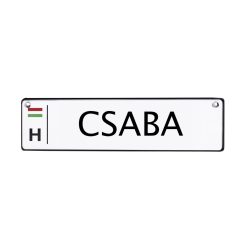 KRESZTÁBLA "CSABA"