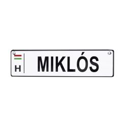 KRESZTÁBLA "MIKLÓS"