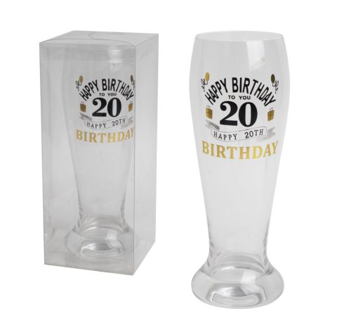 Ü.GLAS BIER SCHNAPPSCHÜSSEL "20"23