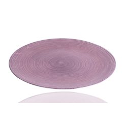 DEK.TABLETT RUND SPIRALE PINK33