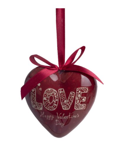 DEK.HERZ BORDEAUX+LIEBE+H.V.D.8