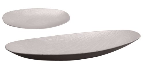 DEK.KUNST.SCHALE OVAL DRAPIERT 40