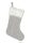 DEK.GEBUNDENE STIEFEL GRAU+PELZ48