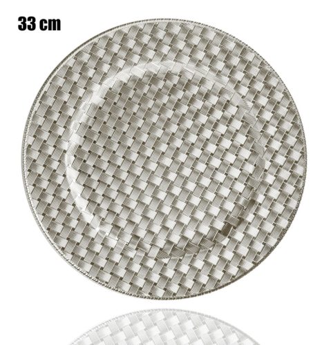 KERAMIKSCHALE RUND KORBGEFLECHT GOLD33