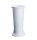 KUNSTSTOFFVASE "IDEAL" WEISS 22*50