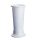 KUNSTSTOFFVASE+FUSS GRAU 11*25