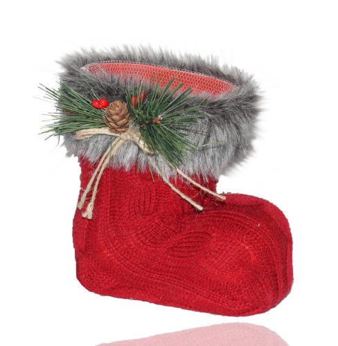 DEK.KARI STIEFEL KNOTEN ROT 14