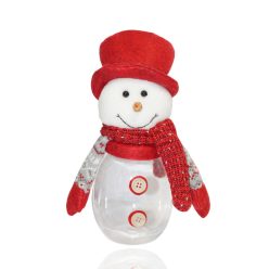 DEK.SCHNEEMANN+KÜNSTL.SCHNEE ROT CIL26