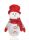 DEK.SCHNEEMANN+KÜNSTL.SCHNEE ROT CIL26