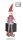DEK.SCHNEEMANN STEHEND+LED ROT 63