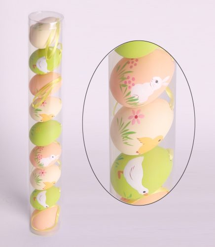DEK.KUNST.EI*9 GRÜN/ROSA/CREME 5