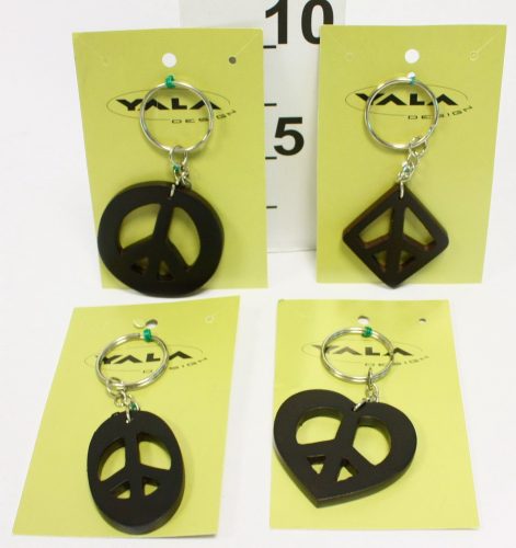 NAT.SCHLÜSSELANHÄNGER "PEACE"5S/DP