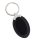 KT. METALL+KUNSTLEDER OVAL SCHWARZ