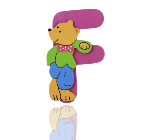 BAUM BUCHSTABE TEDDY "F