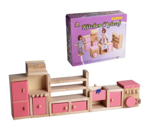 HOLZMÖBEL/KÜCHE 5 STÜCK