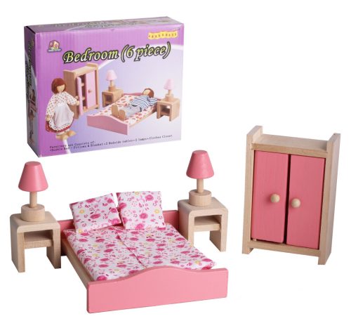 HOLZMÖBEL/SCHLAFZIMMER 6 STÜCK