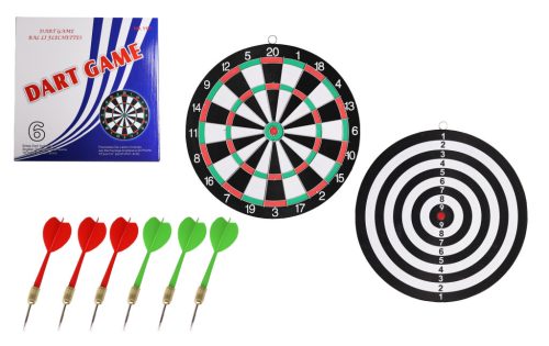 DARTS TAFELFLOCK+MET+6NAD38