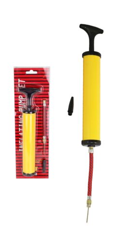 FUSSBALLPUMPE/25CM+VENTIL