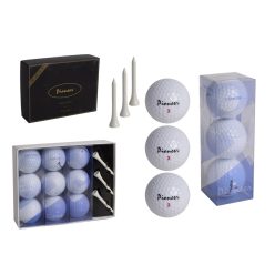 GOLFBALL*9DB+3TEE/GESCHENKBOX
