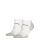 Head Unisex Performance Sneaker - atmungsaktive Halbplüschsohlen-Geheimsocken - 2 Paar/Packung - Weiß - 39-42