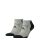 Head Unisex Performance Sneaker - atmungsaktive Halbplüschsohlen-Geheimsocken - 2 Paar/Packung - Grau - 35-38