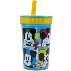   Disney Mickey Maus Kunststoffauslaufgeschützes Silikonsaugnapf - 420 ml