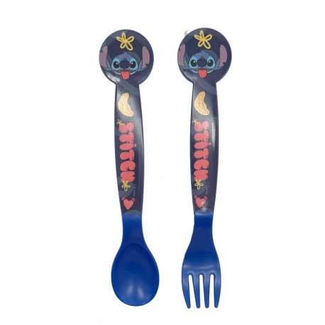 2-ER SET KUNSTSTOFFBESTECK STITCH