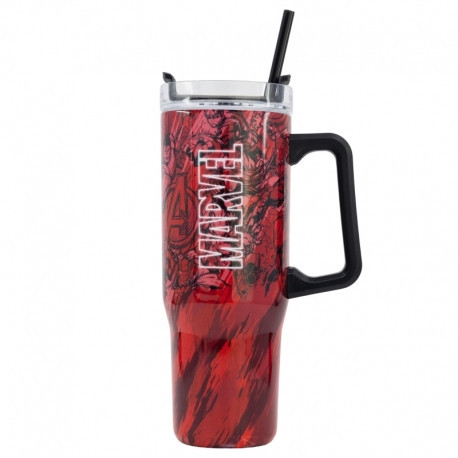 ISOLIERTER EDELSTAHL XL REISEBECHER 940 ML MARVEL