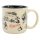 KERAMIKFRÜHSTÜCKSBECHER 415 ML IN GESCHENKBOX MICKEY MOUSE VINTAGE