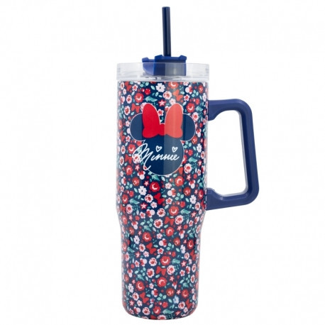 ISOLIERTER EDELSTAHL XL REISEBECHER 940 ML MINNIE MAUS