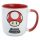 SUPER MARIO Mikrowellengeeigneter Premium-Keramikbecher in Geschenkbox - 380 ML