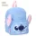 Stitch Prémium bársony 3D iskolatáska