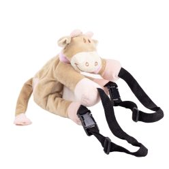 KUH-TASCHE/PINK SCHAL 25CM