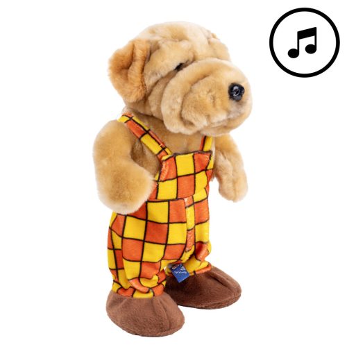 HUND KÖNIGSHOSE+MUSIK/HÜPFST