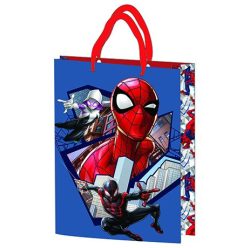   Geschenktüte 23x18x8,5cm, laminierte Kunststoffoberfläche - Spiderman