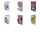 Geburtstagseinladung 3D 22,5x15,5 cm FSC 6 Muster 24 Stück/Packung (Frozen/Prinzessin/Avengers/Minnie/Mickey/Spiderman)