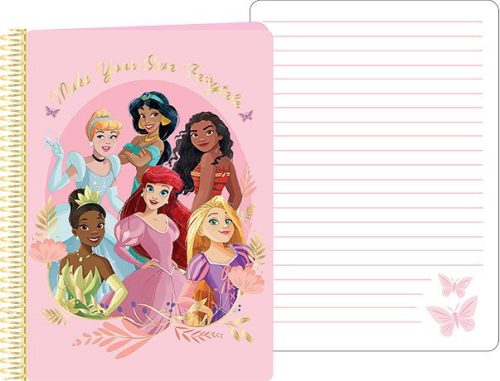 Disney Prinzessinnen A5 Spiralnotizbuch 14,5x21cm FSC