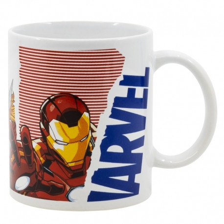 KERAMIKBECHER 325 ML IN GESCHENKBOX AVENGERS COMIC HEROES