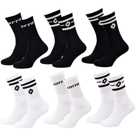 Lotto Baumwoll-Sportsocken - 3 Paar/Packung