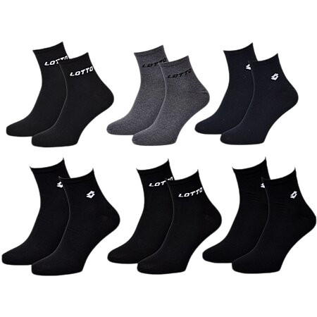 Lotto Kurzsocken - 3 Paar/Packung