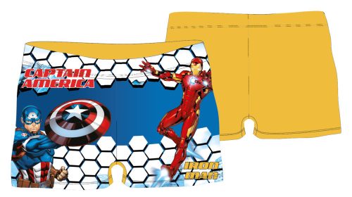 Rächer Jungen Badehose Boxer - gelb - 110