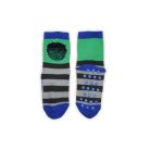 Rutschfeste Kindersocken - Avengers - Vollplüsch - Grün-Grau - 27-30
