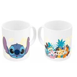 Stitch Keramikbecher mit niedlichem Muster - 330ml