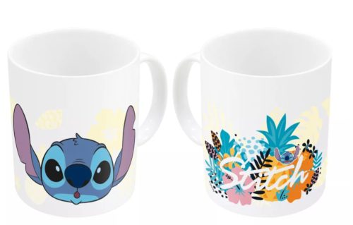 Stitch Keramikbecher mit niedlichem Muster - 330ml