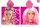 Barbie 100% Baumwollponcho - 55x110 cm