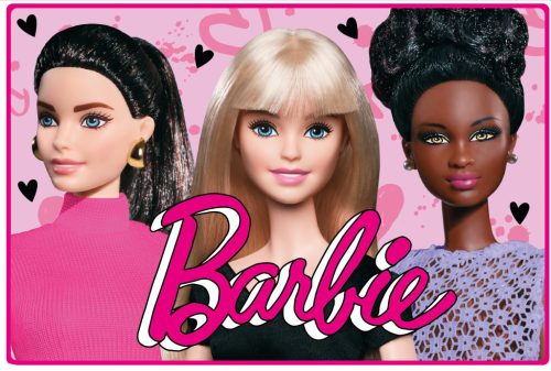 Barbie Badezimmermatte, Teppich - 50 x 80 cm
