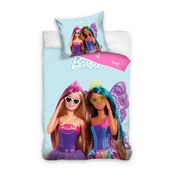   BARBIE Schmetterling Bettwäsche-Set 100% Baumwolle 140x200 + 65x65