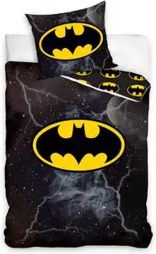 BATMAN Blitz Bettwäsche aus 100% Baumwolle 140x200 + 65x65